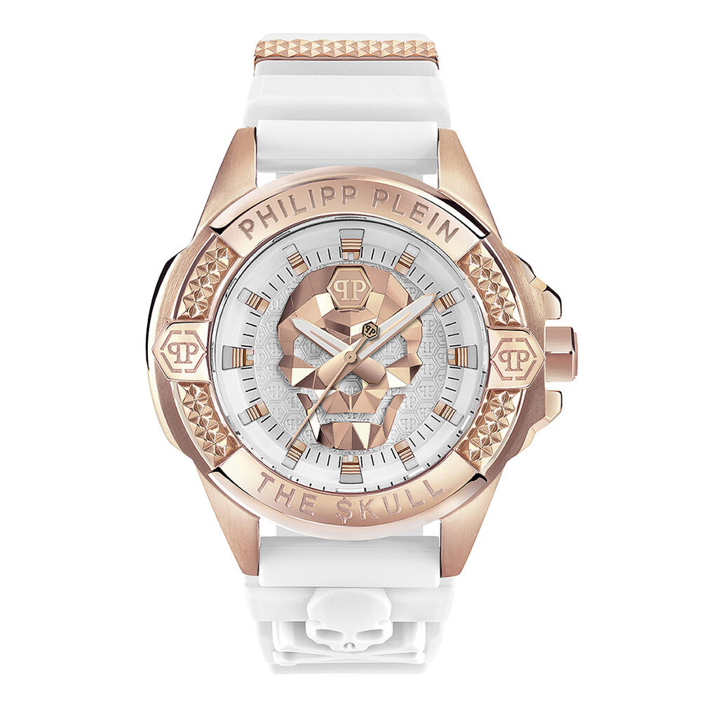 Montre Philipp Plein The $kull Blanc - Montres étanches Famille | Marc Orian