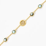 Bracelet Guess Tiny Dancer Acier Jaune Oxyde De Zirconium - Bracelets cha&icirc;nes Femme | Marc Orian
