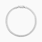 Bracelet Nuriaae Argent Blanc - Bracelets fantaisie Femme | Marc Orian