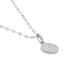 Collier Austen Argent Blanc Oxyde De Zirconium - Colliers avec pierres Femme | Marc Orian