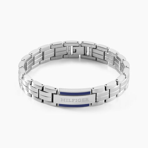 Bracelet Tommy Hilfiger Parker Acier Blanc - Bracelets cha&icirc;nes Homme | Marc Orian