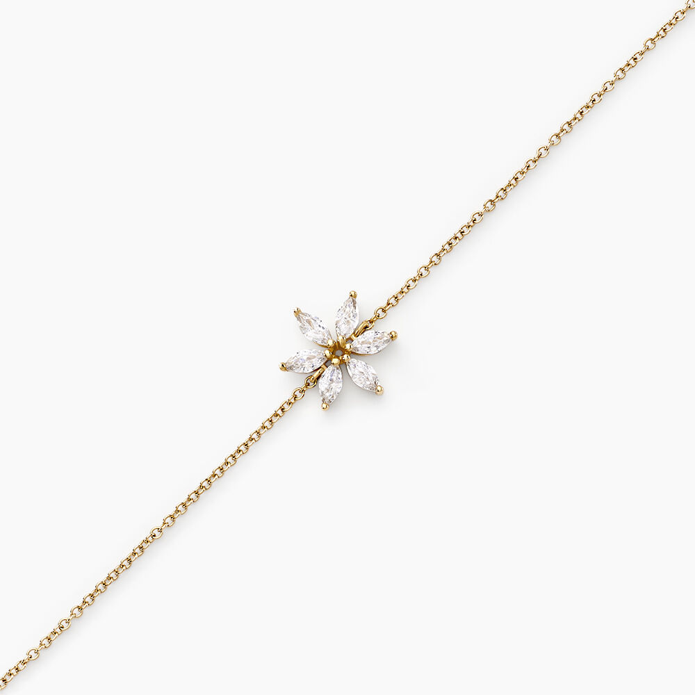 Bracelet Stellia Or Jaune Oxyde De Zirconium - Bracelets chaînes Femme | Marc Orian