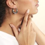 Cr&eacute;oles Creolia Acier Blanc - Cr&eacute;oles Femme | Marc Orian