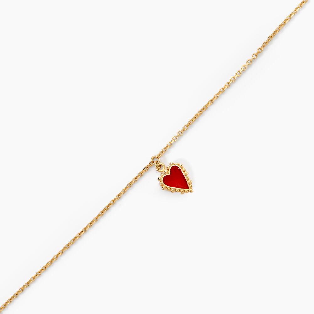 Bracelet L'amour Color&eacute; Or Jaune - Bracelets cha&icirc;nes Femme | Marc Orian