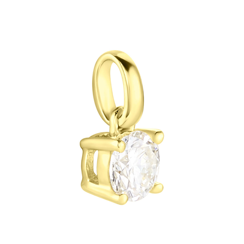 Pendentif Aphrodite Or Jaune Diamant - Parures de mariage Femme | Marc Orian