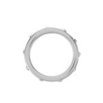 Bague Acier Blanc Ghislain - Bijoux fantaisie Homme | Marc Orian