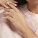 Alliance Amani Or Blanc Diamant - Parures de mariage Femme | Marc Orian