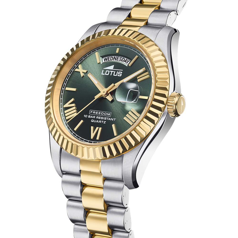 Montre Lotus Freedom Collection Vert - Montres &eacute;tanches Homme | Marc Orian