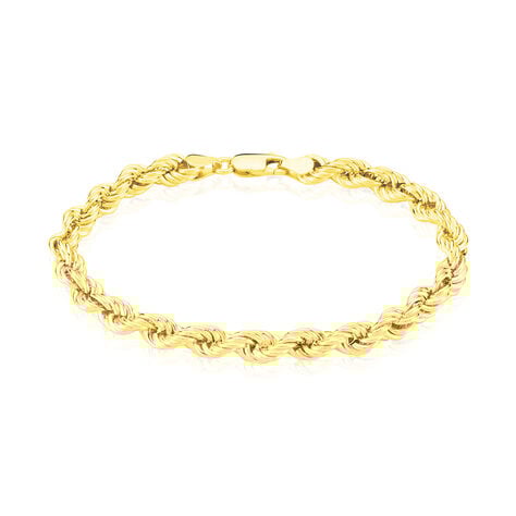 Bracelet Cordelia Maille Corde Or Jaune - Bracelets mailles Femme | Marc Orian