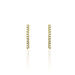 Boucles D'oreilles Pendantes Priscilla Or Jaune Oxyde De Zirconium - Pendantes Femme | Marc Orian