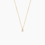 Collier Alexandra Or Jaune Diamant - Colliers solitaires Femme | Marc Orian
