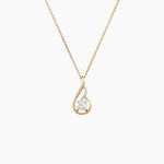 Collier Koline Or Jaune Oxyde De Zirconium - Colliers solitaires Femme | Marc Orian