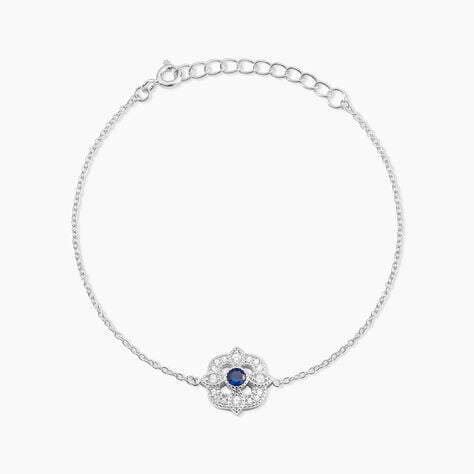 Bracelet Astrea Argent Blanc Oxyde De Zirconium - Bracelets fantaisie Femme | Marc Orian