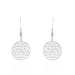 Boucles D'oreilles Pendantes Penelope Argent Blanc - Pendantes Femme | Marc Orian