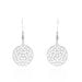 Boucles D'oreilles Pendantes Penelope Argent Blanc - Pendantes Femme | Marc Orian