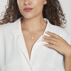 Collier Rozen Argent Blanc Perle De Culture Et Oxyde De Zirconium - Colliers Femme | Marc Orian