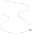 Collier Alexandra Or Blanc Diamant - Colliers solitaires Femme | Marc Orian