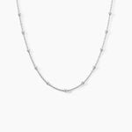 Collier Elea Argent Blanc - Colliers fantaisie Femme | Marc Orian