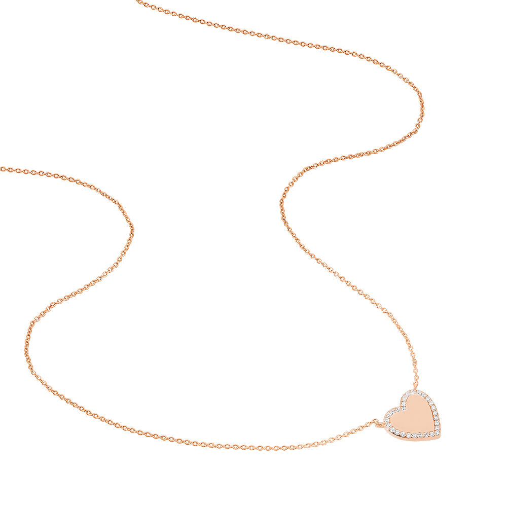 Collier Tylvina Argent Rose Oxyde De Zirconium - Colliers avec pierres Femme | Marc Orian