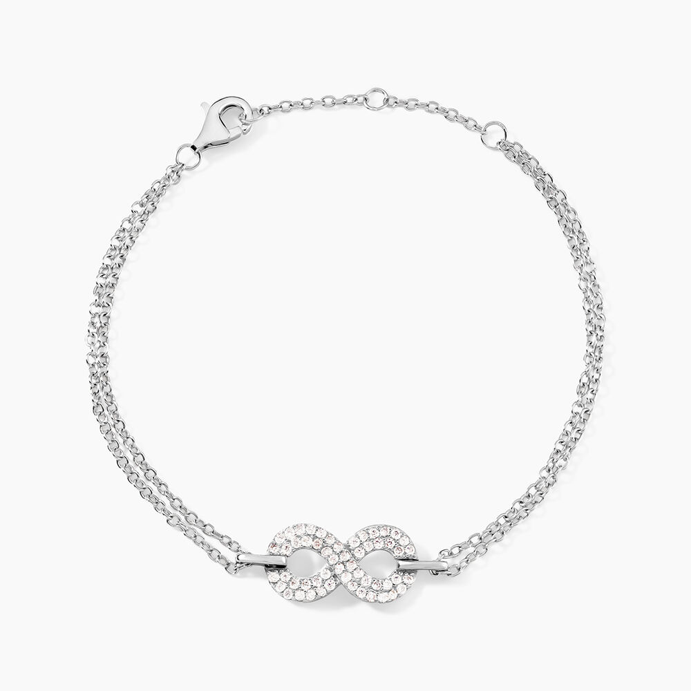 Bracelet Fily Argent Blanc Oxyde De Zirconium - Bracelets fantaisie Femme | Marc Orian