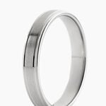 Alliance Aylmer Palladium Blanc - Alliances duo Unisex | Marc Orian