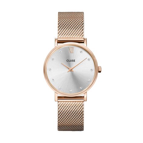Montre Cluse Minuit Argenté - Montres étanches Femme | Marc Orian