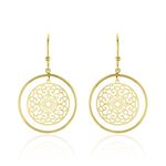 Boucles D'oreilles Serguiane Or Jaune - Pendantes Femme | Marc Orian