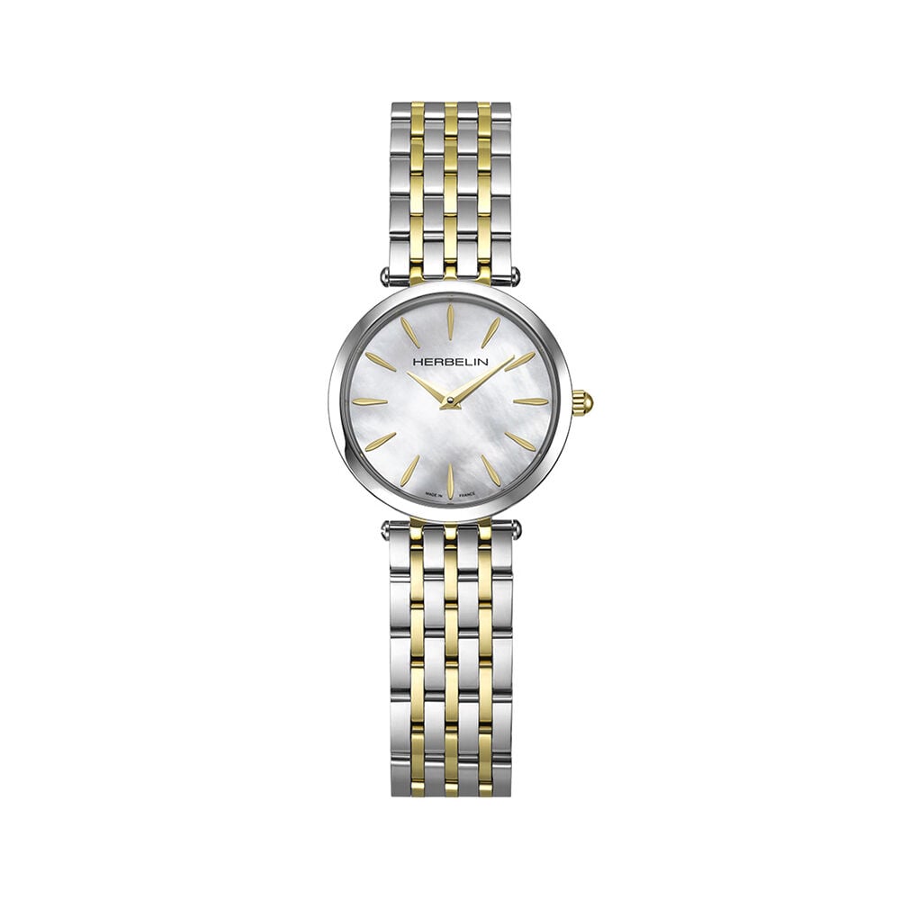 Montre Herbelin Epsilon Nacre Blanche - Montres &eacute;tanches Femme | Marc Orian