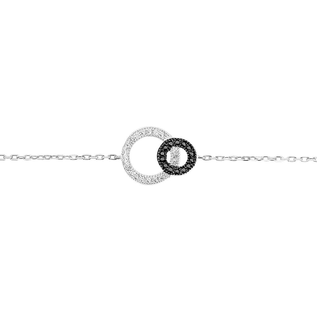 Bracelet Diana Argent Blanc Oxyde De Zirconium - Bracelets chaînes Femme | Marc Orian