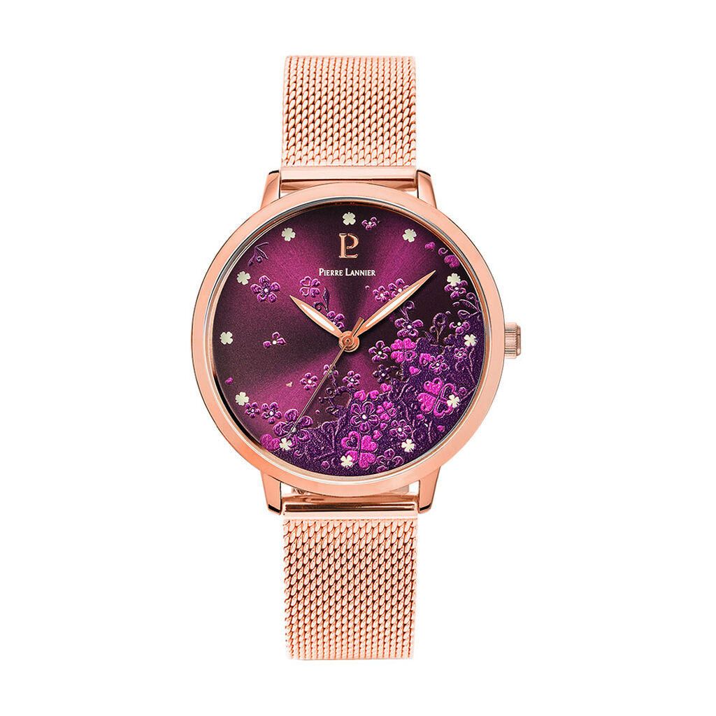 Montre Pierre Lannier Tallia Violet - Montres étanches Femme | Marc Orian