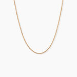 Cha&icirc;ne Vince Plaqu&eacute; Or Jaune - Colliers fantaisie Femme | Marc Orian