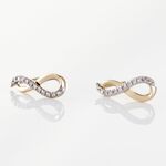 Boucles D'oreilles Puces Osanna Or Jaune Diamants - Puces Femme | Marc Orian