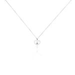 Collier Sweet Heart Or Blanc Diamant - Colliers avec pierres Femme | Marc Orian