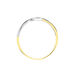 Bague Brixia Or Bicolore Diamant - Bagues fiançailles Femme | Marc Orian