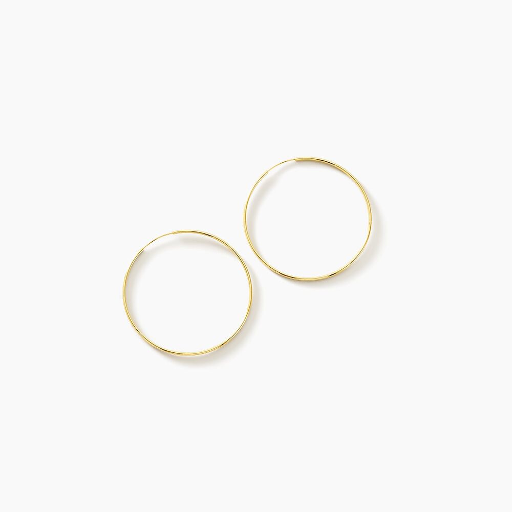 Cr&eacute;oles Muses Or Jaune - Cr&eacute;oles Femme | Marc Orian