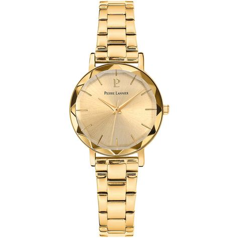 Montre Pierre Lannier Multiples Doré - Montres étanches Femme | Marc Orian