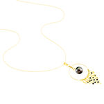 Collier Cercle Or Jaune Perle De Culture De Tahiti - Colliers avec pierres Femme | Marc Orian