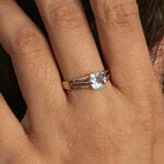 Bague Sidoine Or Bicolore Topaze - Bagues pierres fines Femme | Marc Orian