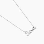 Collier Lydie Argent Blanc - Colliers fantaisie Femme | Marc Orian