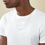 Cha&icirc;ne Vince Plaqu&eacute; Or Jaune - Colliers fantaisie Homme | Marc Orian