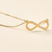 Collier Infinite Or Jaune - Colliers ete Femme | Marc Orian