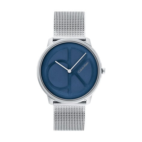 Montre Calvin Klein Iconic Mesh Bleu - Montres étanches Femme | Marc Orian