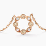 Collier Eugenie Argent Rose Oxyde De Zirconium - Colliers avec pierres Femme | Marc Orian