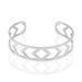 Bracelet Jonc Deanna Acier Blanc - Bracelets joncs Femme | Marc Orian