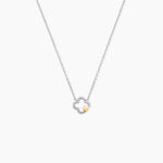 Collier Sorya Or Jaune Argent Blanc Oxyde De Zirconium - Colliers avec pierres Femme | Marc Orian