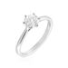 Bague Solitaire Athena Or Blanc Diamant - Solitaires Femme | Marc Orian