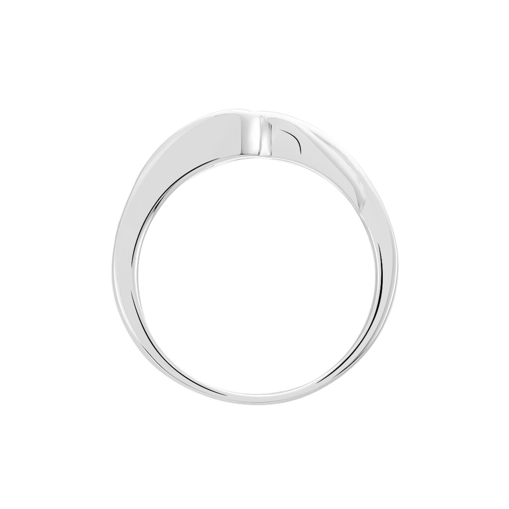 Bague Lysie Argent Blanc Oxyde De Zirconium - Bagues Solitaire Femme | Marc Orian