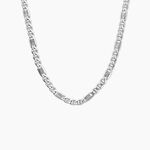 Chaine Jeremi Argent Blanc - Chaines Homme | Marc Orian