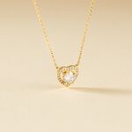 Collier Alais Plaqu&eacute; Or Jaune Oxyde De Zirconium - Colliers avec pierres Femme | Marc Orian