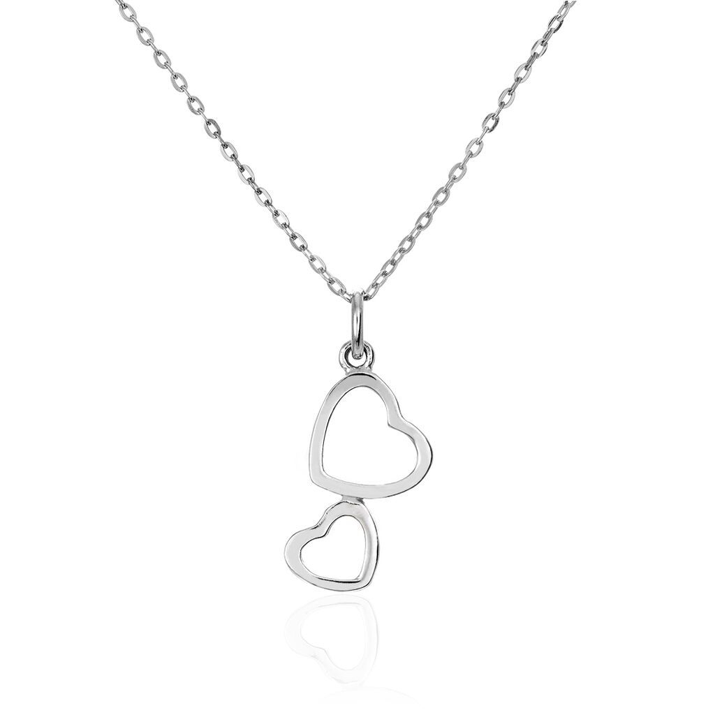 Collier Estina Argent Blanc - Colliers fantaisie Femme | Marc Orian